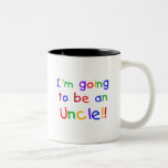 Going to be an Uncle Primary Colours Text Coffee Mug