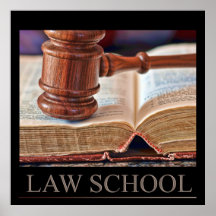 Going to Law School Poster