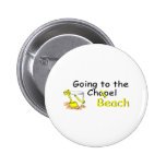 Going To The Beach (Pail) Pinback Buttons