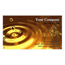 Gold Business Card Design