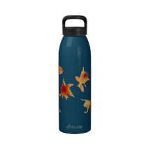 Gold Fish water bottle
