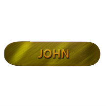 GOLD_JOHN SKATE DECKS