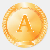Gold Medal of Honour Stickers