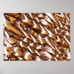 Gold Mine Golden Rock Roof Pattern Posters