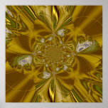Gold Reflections Print