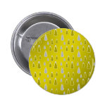 Gold silver snowmen on gold fade buttons