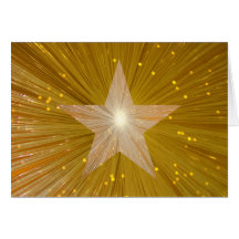 Gold Star 'Well Done!' greetings card