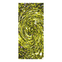 Gold Swirl Customized Rack Card