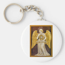 Golden Angel Keychain