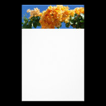 Golden Bougainvillea Stationery stationery