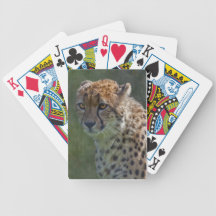 Golden Cheetah Playing Cards