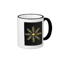 Golden Composite Coffee Mugs