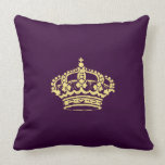 Golden Crown Pillows