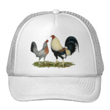 Golden Duckwing Chickens Trucker Hat