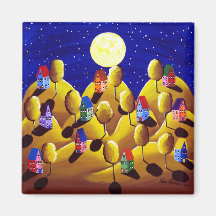 Golden Fall Landscape Magnet