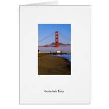 Golden Gate Bridge Cards