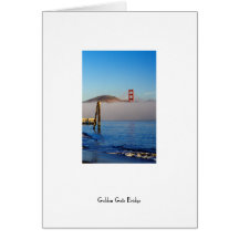 Golden Gate Bridge Greeting Card