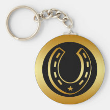 GOLDEN HORSESHOE KEYCHAIN