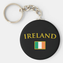 Golden Ireland Keychain