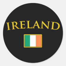 Golden Ireland Sticker