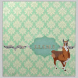 Golden Llama Mint Julep American MoJo Napkin napkins