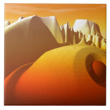 Golden Peaks Ceramic Tile