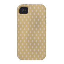Golden Polka Dot Case For The iPhone 4