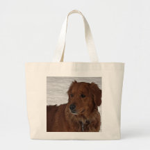 Golden Retriever Canvas Bag