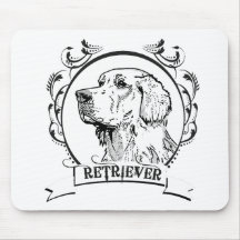 GOLDEN RETRIEVER MOUSEPADS