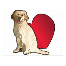 Golden Retriever Postcards