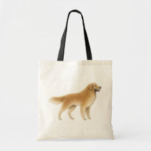 Golden Retriever Tote Bag