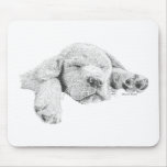 Golden Retriver Puppy Mousepad