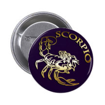 GOLDEN SCORPIO BUTTON