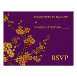 Golden Showers -RSVP cards Personalised Invitations