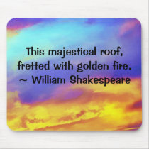 Golden Sky Mousepad mousepads