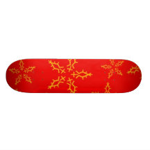 Golden Stars Skateboard