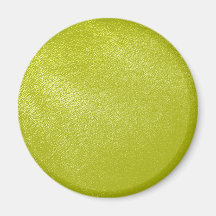 Golden Yellow Leather Look Refrigerator Magnet
