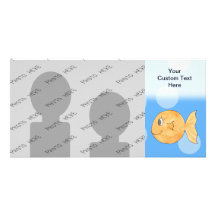 Goldfish. Custom Photo Card