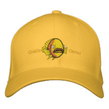 Goldie Oscar Fish Embroidered Hats