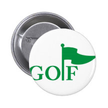 Golf Anstecknadelbutton