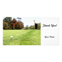 Golf Custom Photo Card