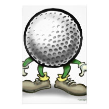 Golf Custom Stationery