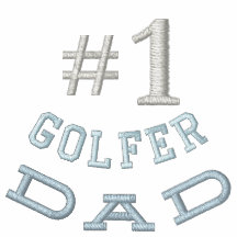 Golf  Dad Embroidered Shirt