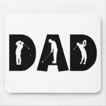 Golf Dad Gift Mousepad