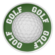 Golf Dinner Plates