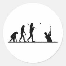 golf evolution sticker