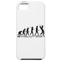 Golf Golfer Golfing Sport Evolution Art iPhone 5 Covers
