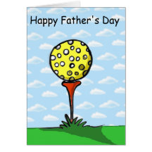 golf, Happy Father's Day Greeting Cards