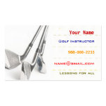 Golf Instruction Business Card