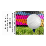 Golf Instruction Business Card Template